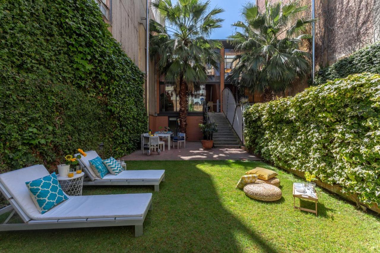 Center Private Zen House With Pool, Garden Apartment Barcelona